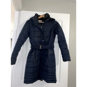 Camaïeu Winter Jacket Navy Blue  - fits like Small